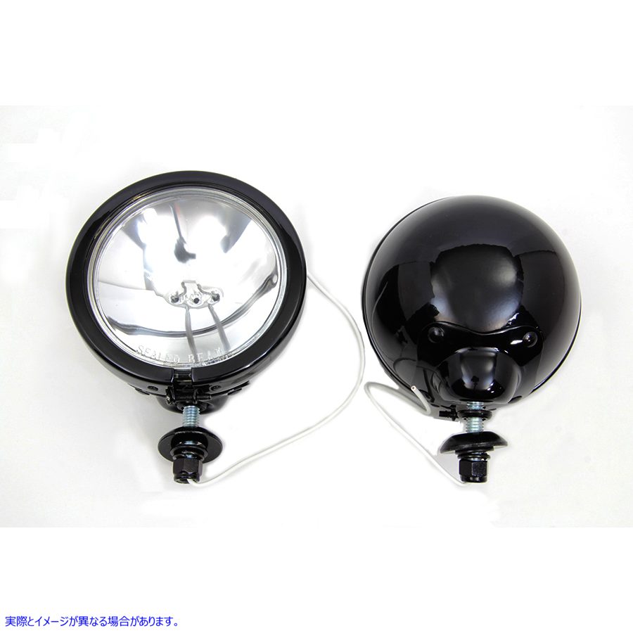 33-3051 ブラックスポットランプアセンブリ 取寄せ Vツイン Black Spotlamp Assembly (検索用／68652-64B