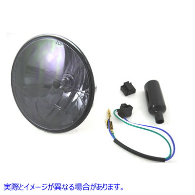 33-4081 7インチ丸型ヘッドランプシールドビーム 7 inch Round Headlamp Sealed Beam 取寄せ Vツイン (検索用／