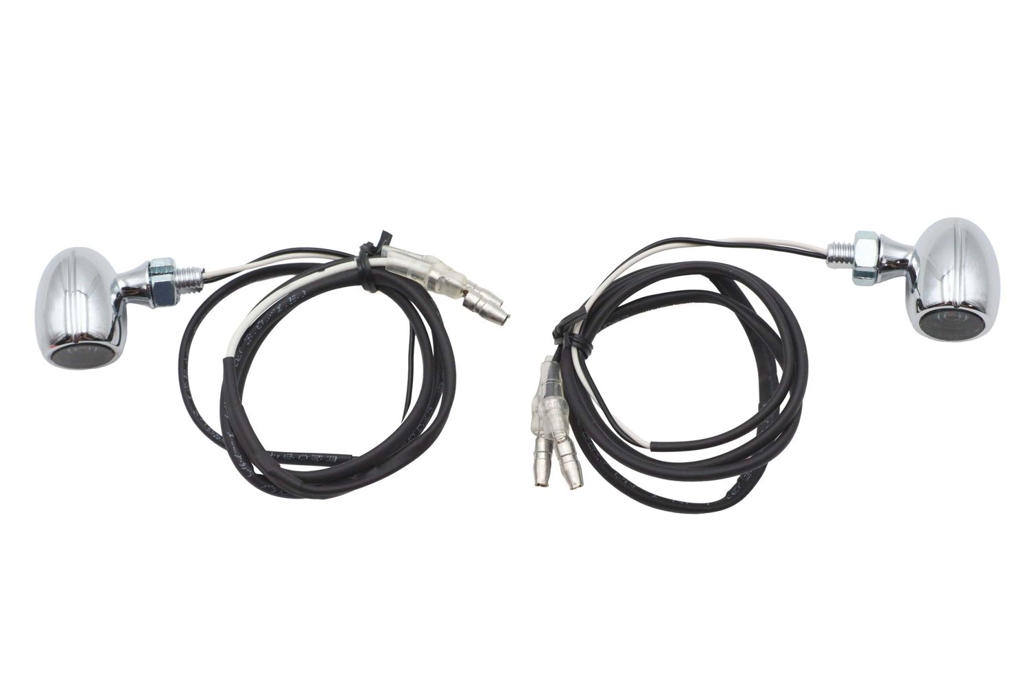 33-7037 取寄せ Vツイン Mini LED Turn Signal Assembly Chrome (検索用／)