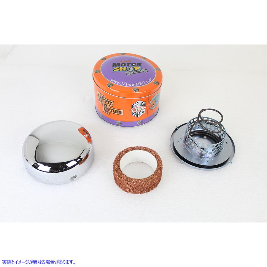 34-0117 ドームエアクリーナーAssy 取寄せ Vツイン Dome Air Cleaner Assembly (検索用／