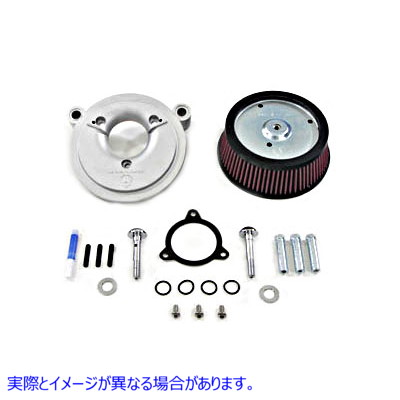 34-0184 ビッグサッカーエアクリーナーキット ステージ1 取寄せ Vツイン Big Sucker Air Cleaner Kit Stage 1 (検索用／ Arlen N