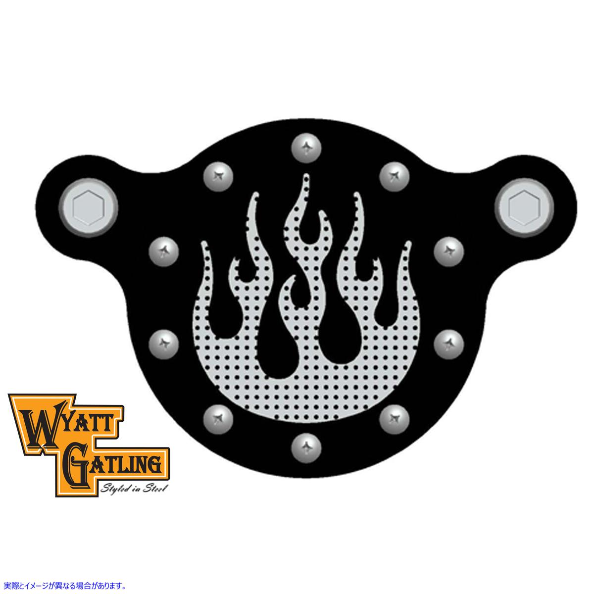 34-0238 ワイアット ガトリング エアクリーナー キット クローム 取寄せ Vツイン Wyatt Gatling Air Cleaner Kit Chrome (検索用