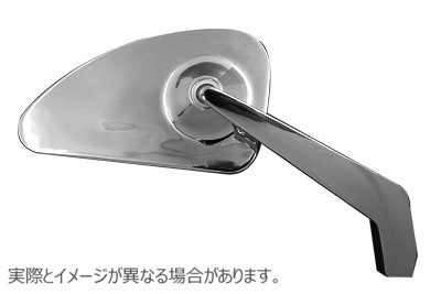 34-0388 【廃番】 スムーズなステムを備えたプロファイル ミラー セット 取寄せ Vツイン Profile Mirror Set with Smooth Stems