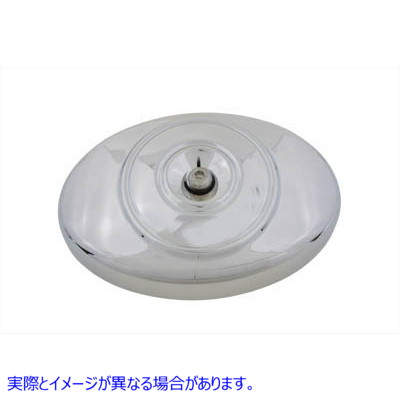 34-0401 エアクリーナーカバー オーバル クローム 取寄せ Vツイン Air Cleaner Cover Oval Chrome (検索用／29350-99