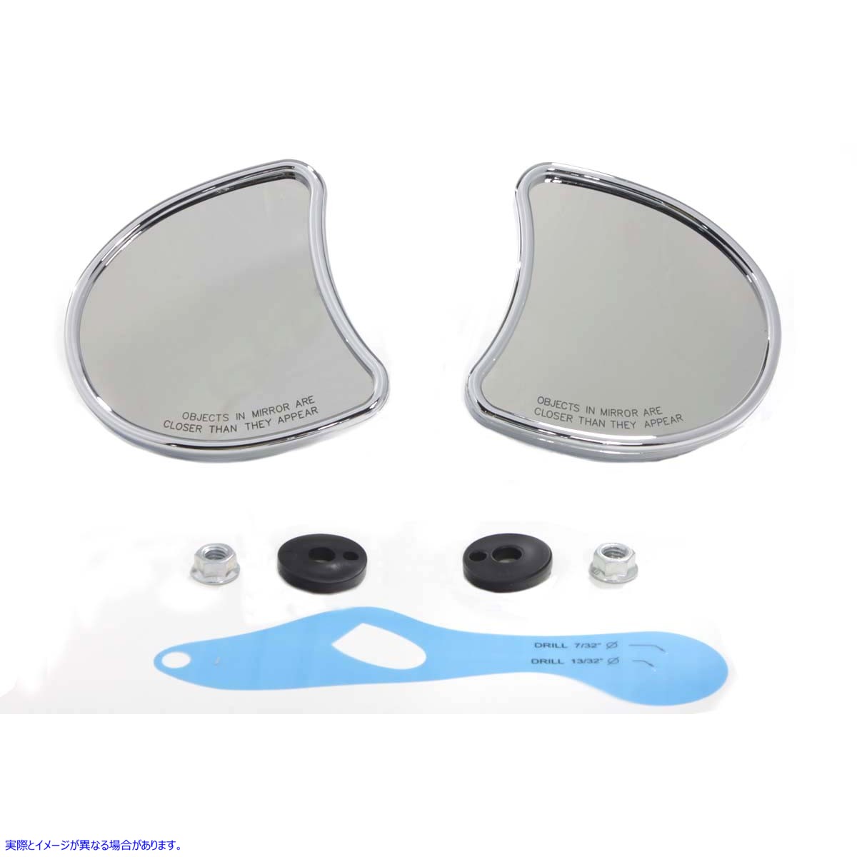 34-0405 フェアリングマウントミラーセット 取寄せ Vツイン Fairing Mount Mirror Set (検索用／56000029