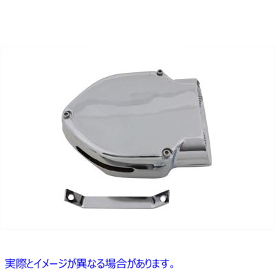 34-0466 クローム Vチャージャー エアクリーナー 取寄せ Vツイン Chrome V-Charger Air Cleaner (検索用／