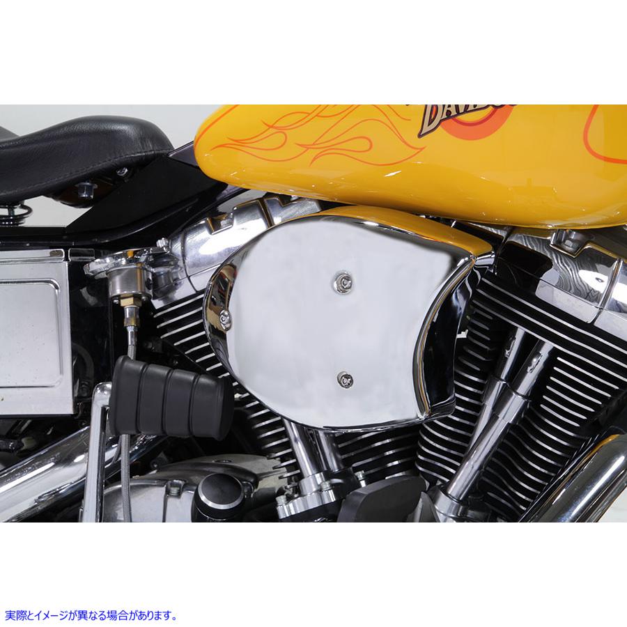 34-0471 クローム ワイアット ガトリング エア クリーナー アセンブリ 取寄せ Vツイン Chrome Wyatt Gatling Air Cleaner Assemb