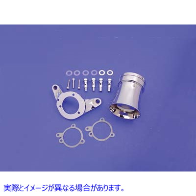 34-0593 ベロシティ スタック エア クリーナー キット ビレット 取寄せ Vツイン Velocity Stack Air Cleaner Kit Billet (検索用