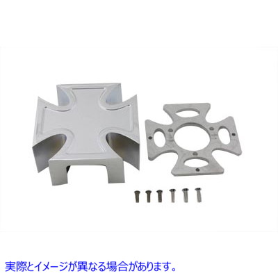 34-0610 クロームマルタエアクリーナーカバー 取寄せ Vツイン Chrome Maltese Air Cleaner Cover (検索用／