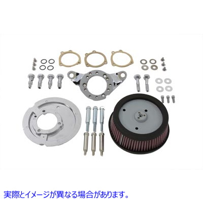 34-0623 Velo EFI ハイフロー エア クリーナー アセンブリ 取寄せ Vツイン Velo EFI High Flow Air Cleaner Assembly (検索用／