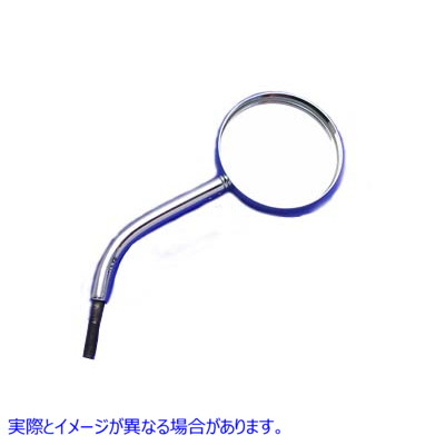 34-0716 ベイビーフェイス ラウンドミラービレット 取寄せ Vツイン Babyface Round Mirror Billet (検索用／