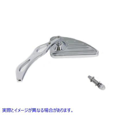 34-0723 Ace ミラーボールミルドスタイル、ビレットステム付き 取寄せ Vツイン Ace Mirror Ball Milled Style with Billet Stem