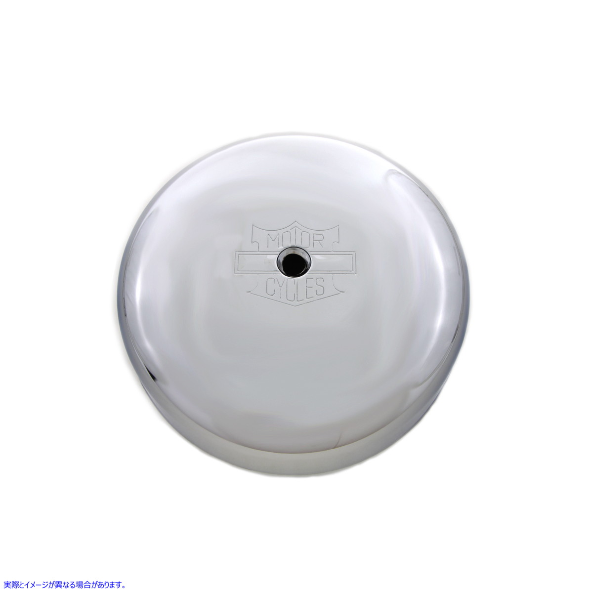 34-0743 クローム 7 インチ ラウンド エア クリーナー カバー Chrome 7 inch Round Air Cleaner Cover 取寄せ Vツイン (検索用／