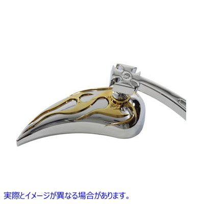 34-0868 クロームビレットティアドロップミラーセット 取寄せ Vツイン Chrome Billet Teardrop Mirror Set (検索用／