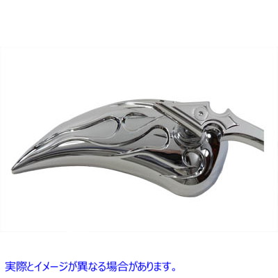 34-0869 クロームビレットティアドロップミラーセット 取寄せ Vツイン Chrome Billet Teardrop Mirror Set (検索用／