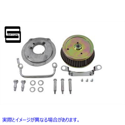 34-0940 シフトン パフォーマンス エアクリーナー キット 取寄せ Vツイン Sifton Performance Air Cleaner Kit (検索用／29543-9