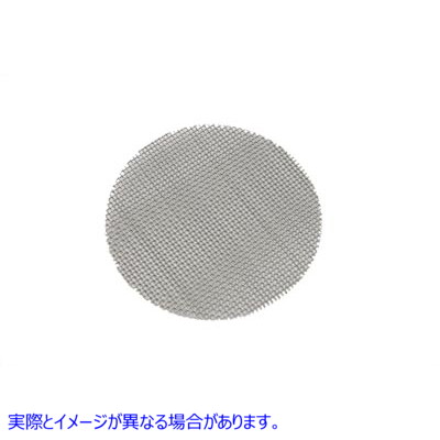 34-1111 ベロシティ スタック スクリーン ステンレススチール 取寄せ Vツイン Velocity Stack Screen Stainless Steel (検索用／