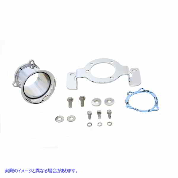 34-1117 ベロシティ スタック キット クローム 取寄せ Vツイン Velocity Stack Kit Chrome (検索用／