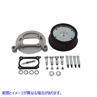 34-1128 ビッグサッカーエアクリーナーキット ステージ1 取寄せ Vツイン Big Sucker Air Cleaner Kit Stage 1 (検索用／ Arlen N