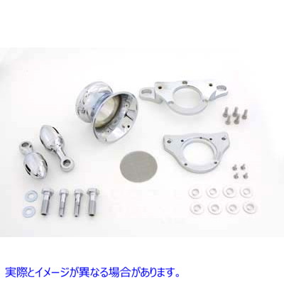 34-1174 ビレット ベロシティ スタック クローム 取寄せ Vツイン Billet Velocity Stack Chrome (検索用／