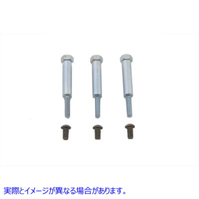 34-1182 Velocity エアクリーナー スタッド 取寄せ Vツイン Velocity Air Cleaner Studs (検索用／