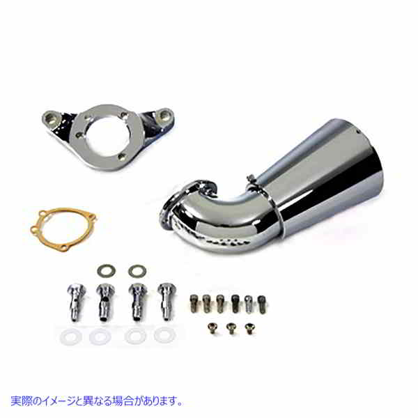 34-1207 エアクリーナーキット ウィンドファンネルスタイル 取寄せ Vツイン Air Cleaner Kit Wind Funnel Style (検索用／