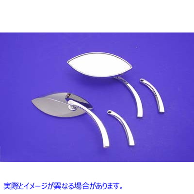 34-1212 イーグルアイ ミラーセット ビレットクローム 取寄せ Vツイン Eagle Eye Mirror Set Billet Chrome (検索用／