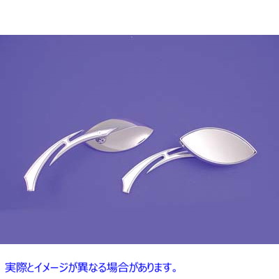 34-1216 イーグルアイ ミラーセット ビレットクローム 取寄せ Vツイン Eagle Eye Mirror Set Billet Chrome (検索用／