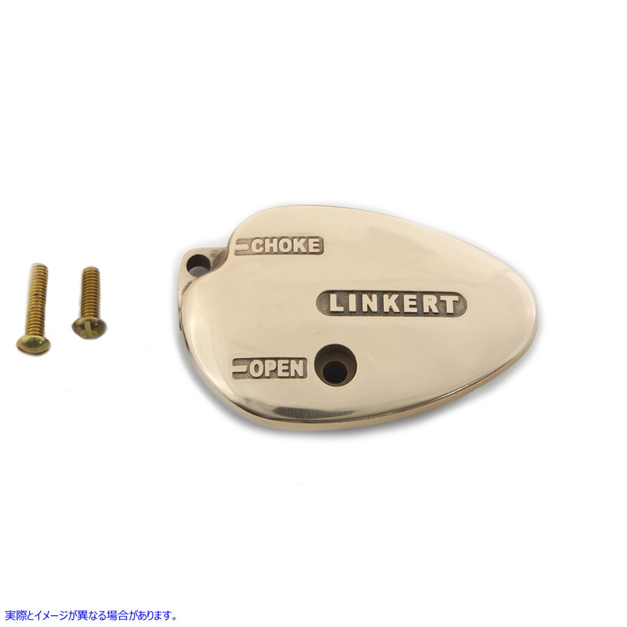 34-1240 リンカート真鍮エアダム 取寄せ Vツイン Linkert Brass Air Dam (検索用／