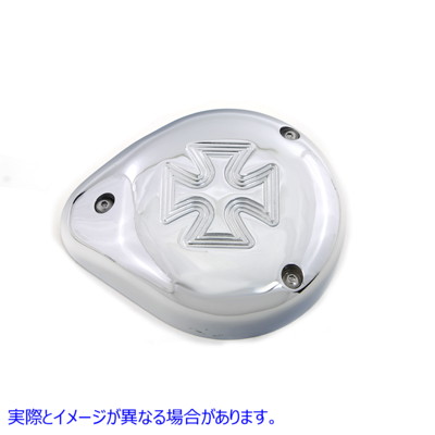 34-1263 5インチ ティアドロップ キャブレター カバー 取寄せ Vツイン 5 inch Teardrop Carburetor Cover (検索用／