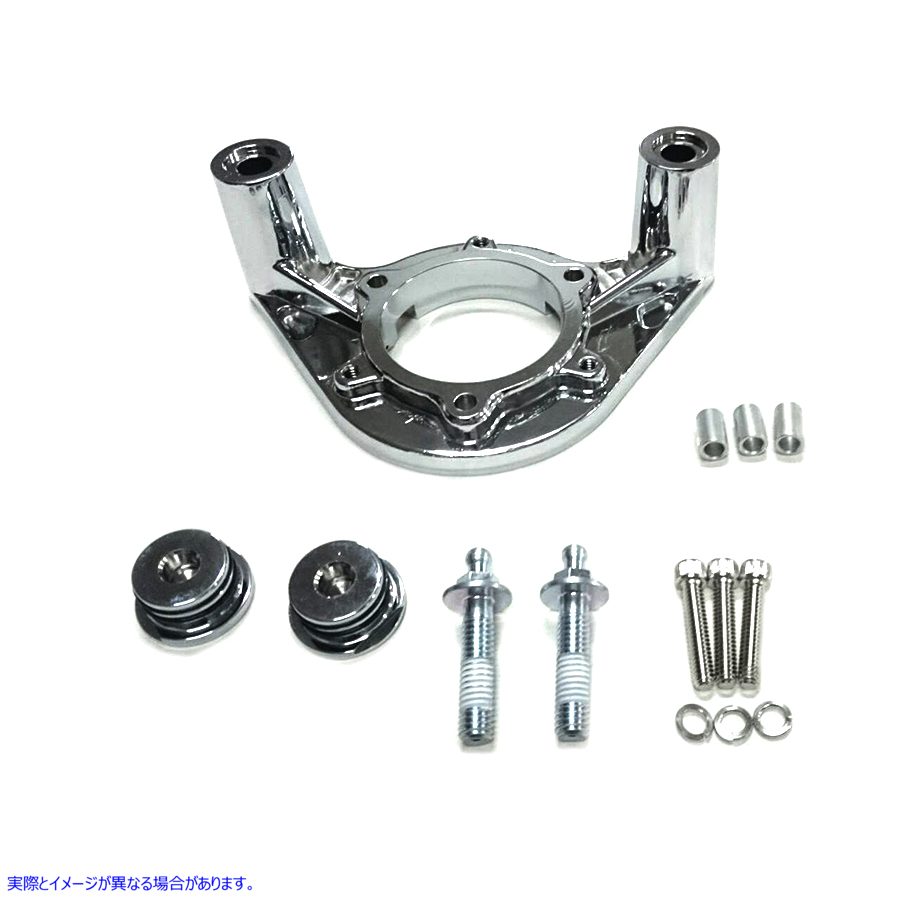 34-1369 50mm EFI ブリーザー/エア クリーナー マウント キット 取寄せ Vツイン 50mm EFI Breather/Air Cleaner Mount Kit (検索