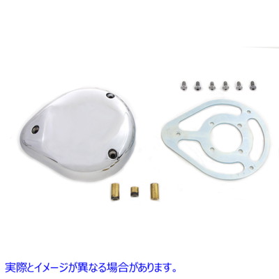34-1388 ティアドロップキャブレターカバー 取寄せ Vツイン Teardrop Carburetor Cover (検索用／