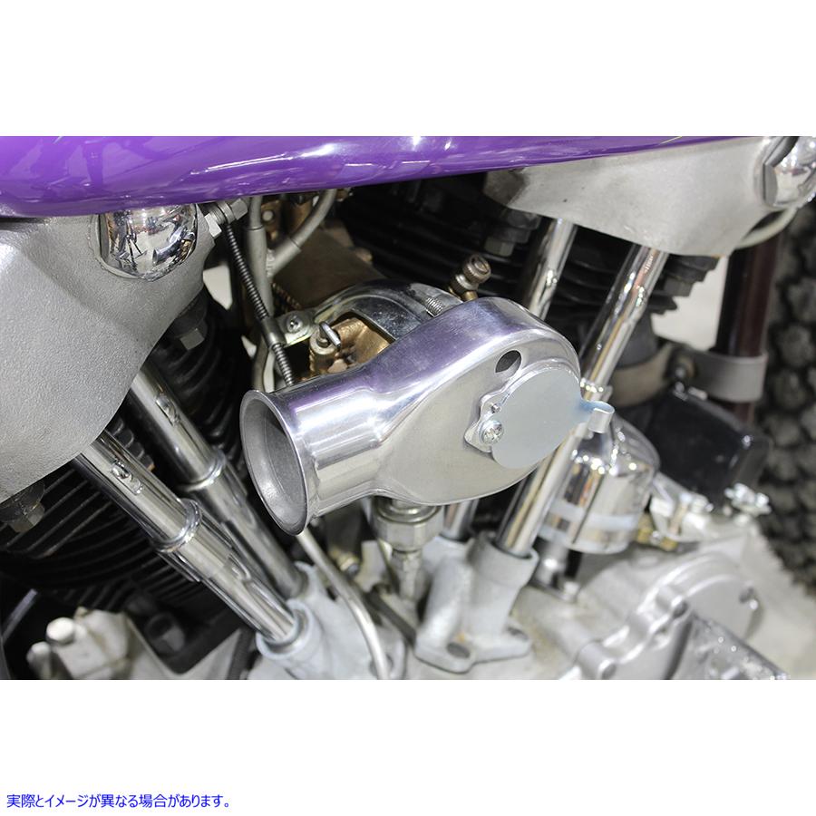 34-1424 リンカートエアインテークスヌート 取寄せ Vツイン Linkert Carburetor Air Snoot (検索用／