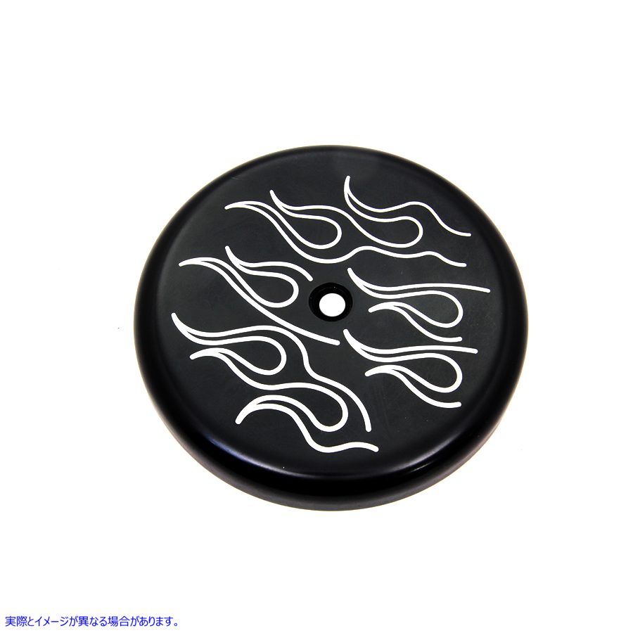34-1459 ブラックボールミルドエアクリーナーカバー 取寄せ Vツイン Black Ball Milled Air Cleaner Cover (検索用／