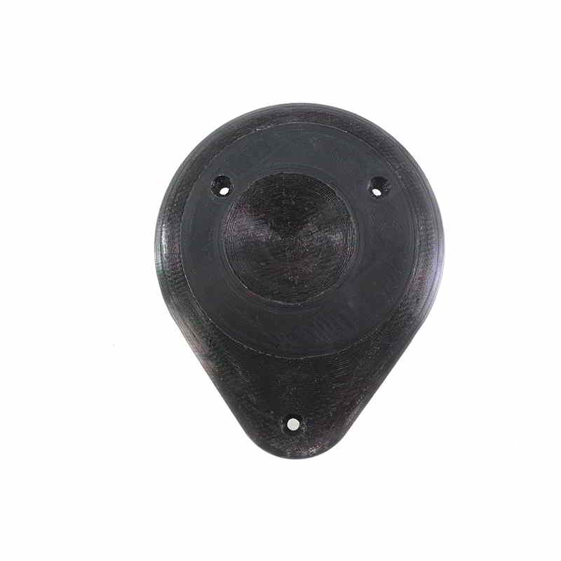 34-1725 ティアドロップ エアクリーナー カバー クローム 取寄せ Vツイン Mini Teardrop Air Cleaner Cover Chrome (検索用／