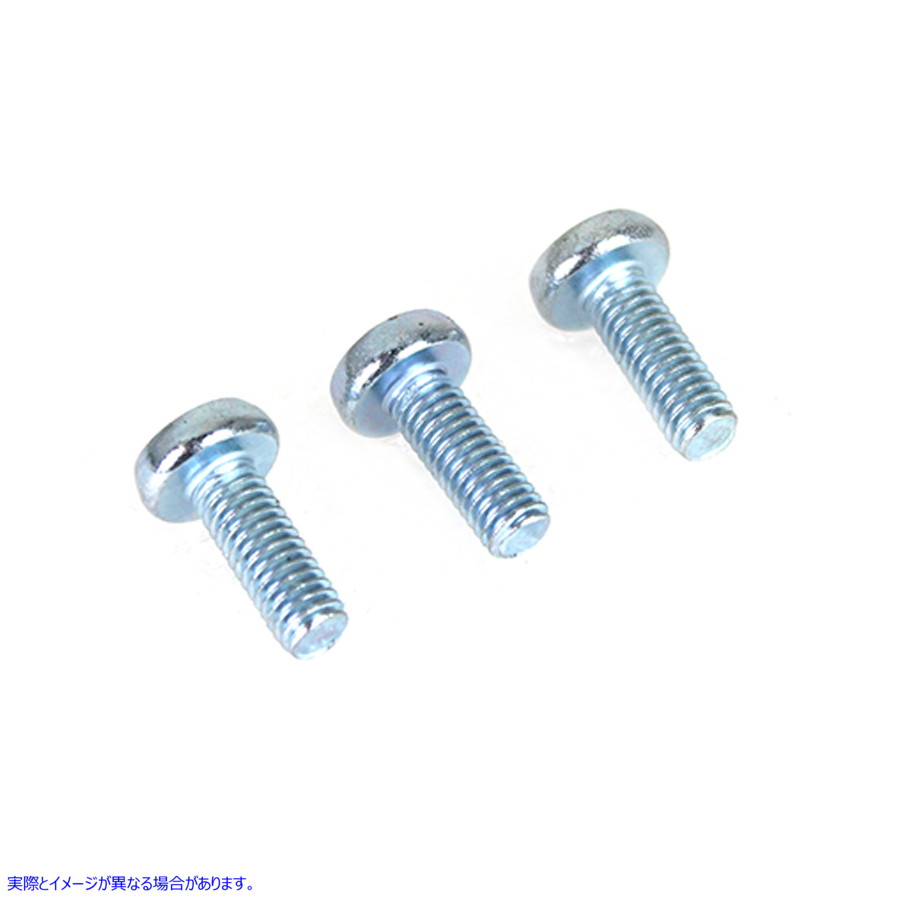 34-1803 なべ小ねじセット 亜鉛メッキ 取寄せ Vツイン Panhead Phillips Screw Set Zinc Plated (検索用／