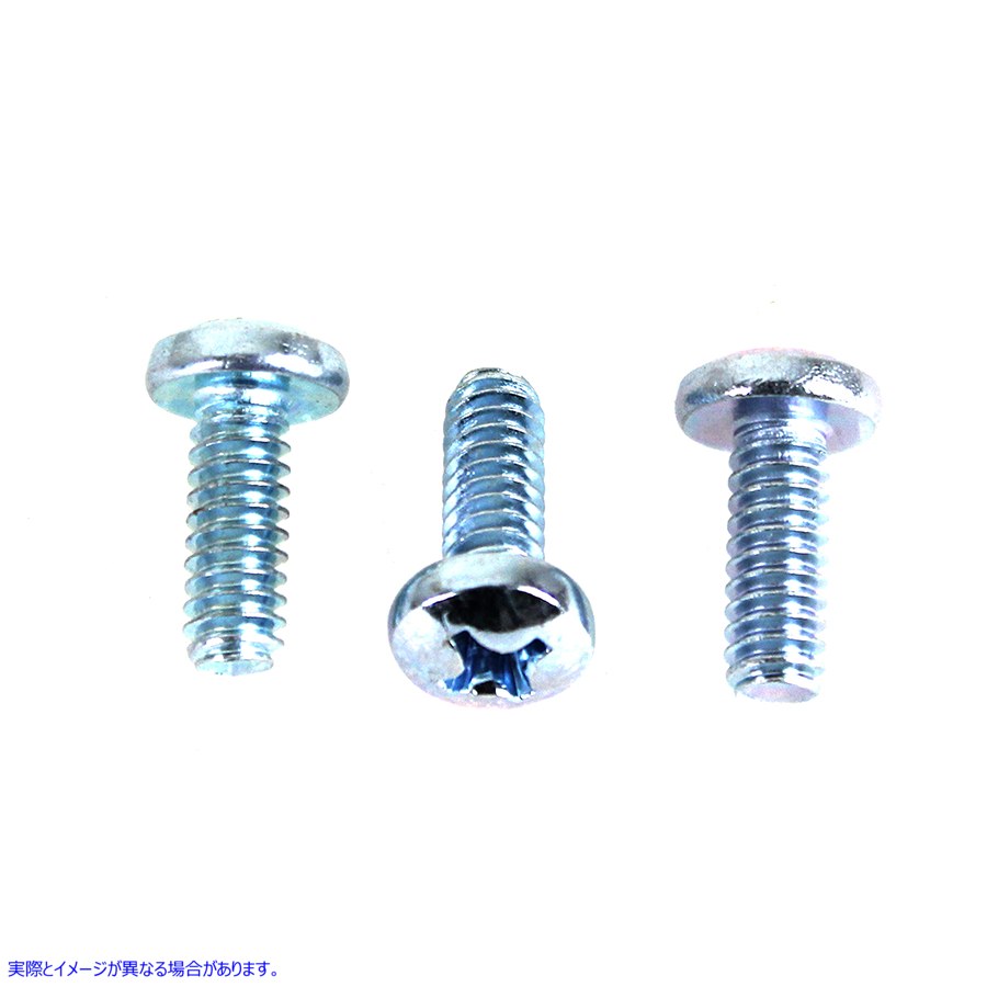 34-1804 なべ小ねじセット 亜鉛メッキ 取寄せ Vツイン Panhead Phillips Screw Set Zinc Plated (検索用／