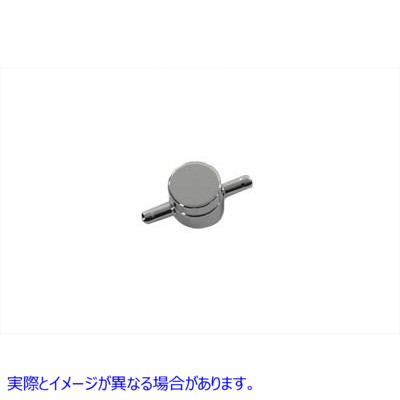 35-0040 Pingel インラインペットコック クロム 取寄せ Vツイン Pingel Inline Petcock Chrome (検索用／ Pingel 9040-CR-K