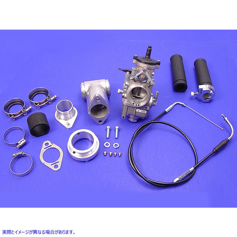 35-0053 Dell'Orto 38mm キャブレターキット 取寄せ Vツイン Dell'Orto 38mm Carburetor Kit (検索用／