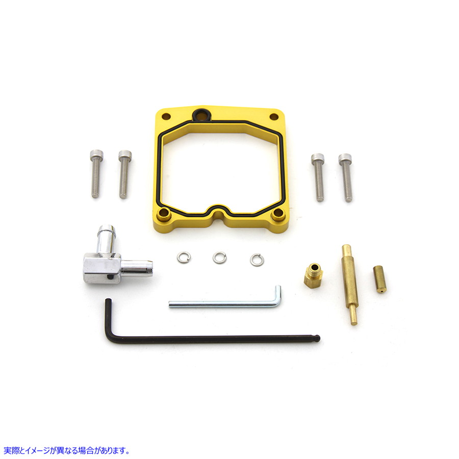 35-0135 拡張フロートボウルキット 取寄せ Vツイン Extended Float Bowl Kit (検索用／