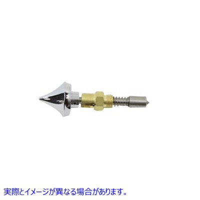 35-0170 クロームキャブレターエンリッチメントアセンブリ 取寄せ Vツイン Chrome Carburetor Enrichment Assembly (検索用／