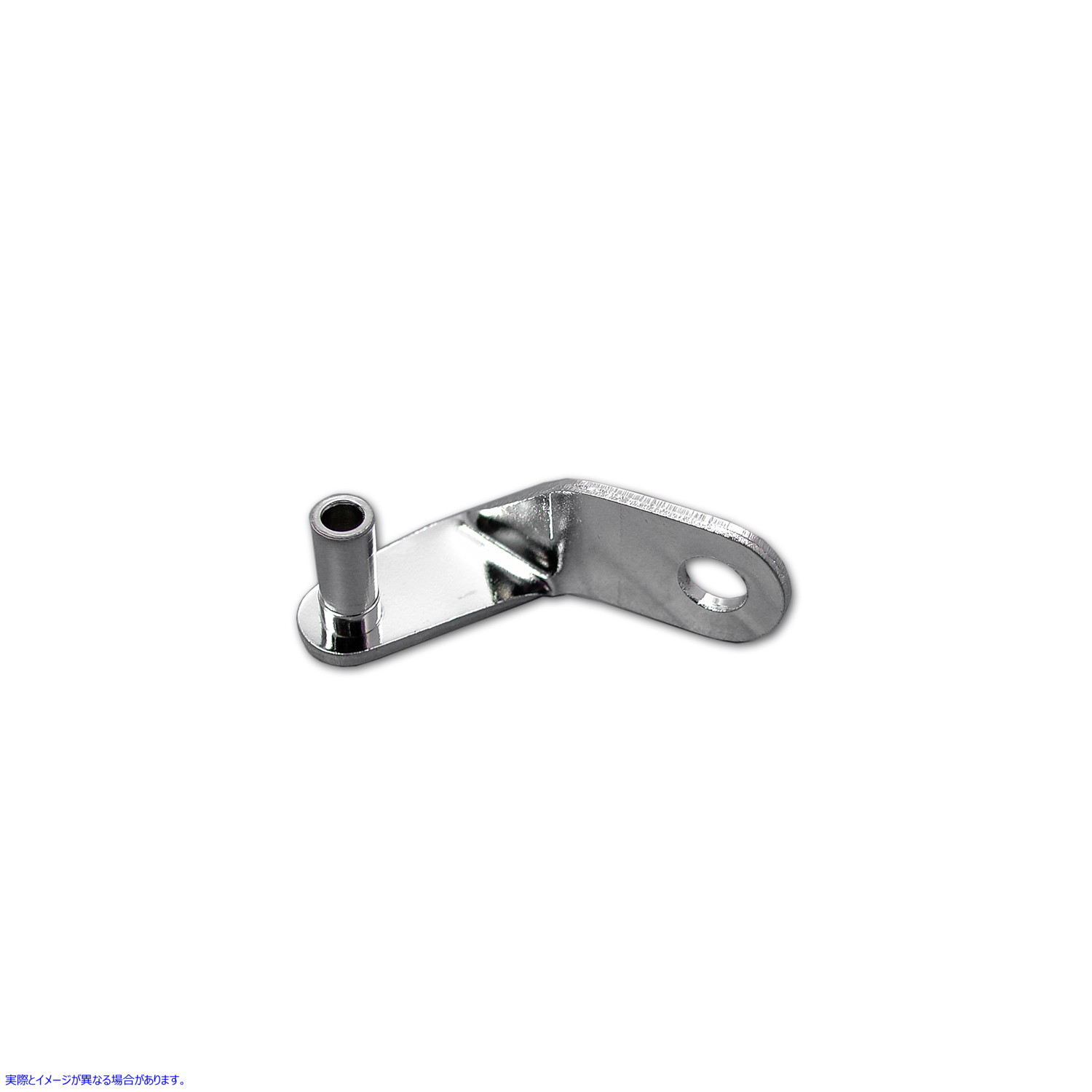 35-0208 クロームキャブレターケーブルサポートブラケット 取寄せ Vツイン Chrome Carburetor Cable Support Bracket (検索用／2