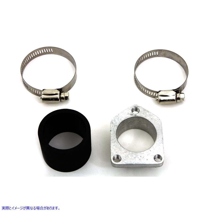 35-0216 3 ボルト リンカート キャブレター アダプター キット 取寄せ Vツイン 3 Bolt Linkert Carburetor Adapter Kit (検索用