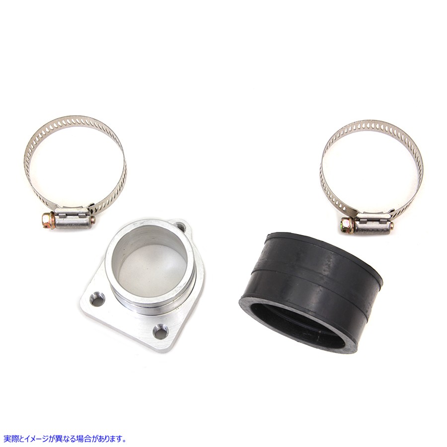 35-0271 3 ボルト リンカート キャブレター アダプター キット 取寄せ Vツイン 3 Bolt Linkert Carburetor Adapter Kit (検索用