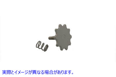 35-0372 スロットルサムホイールスクリュークローム 取寄せ Vツイン Throttle Thumbwheel Screw Chrome (検索用／