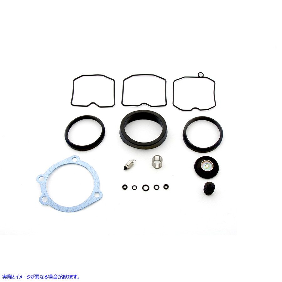 35-0444 CV キャブレター リビルドキット 取寄せ Vツイン CV Carburetor Rebuild Kit (検索用／