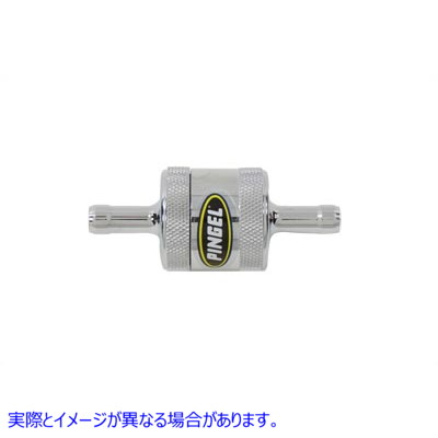 35-0519 Pingel インライン燃料フィルター クローム 取寄せ Vツイン Pingel Inline Fuel Filter Chrome (検索用／ Pingel SS1C