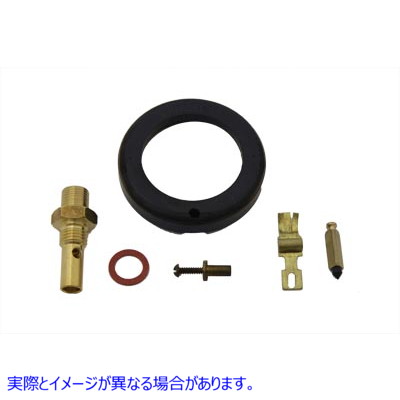 35-0537 リンカート キャブレター フロート アセンブリ 取寄せ Vツイン Linkert Carburetor Float Assembly (検索用／