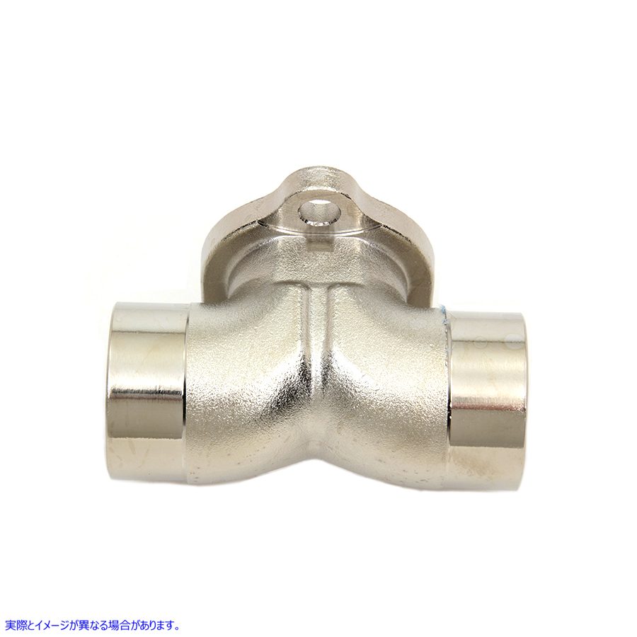35-0547 ニッケルメッキインテークマニホールド 取寄せ Vツイン Nickel Plated Intake Manifold (検索用／