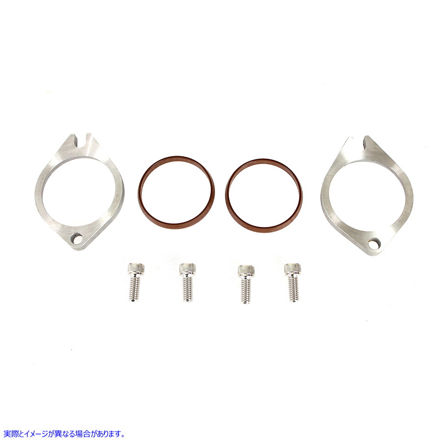 35-0614 M8 インテークマニホールドフランジキット 取寄せ Vツイン M8 Intake Manifold Flange Kit (検索用／